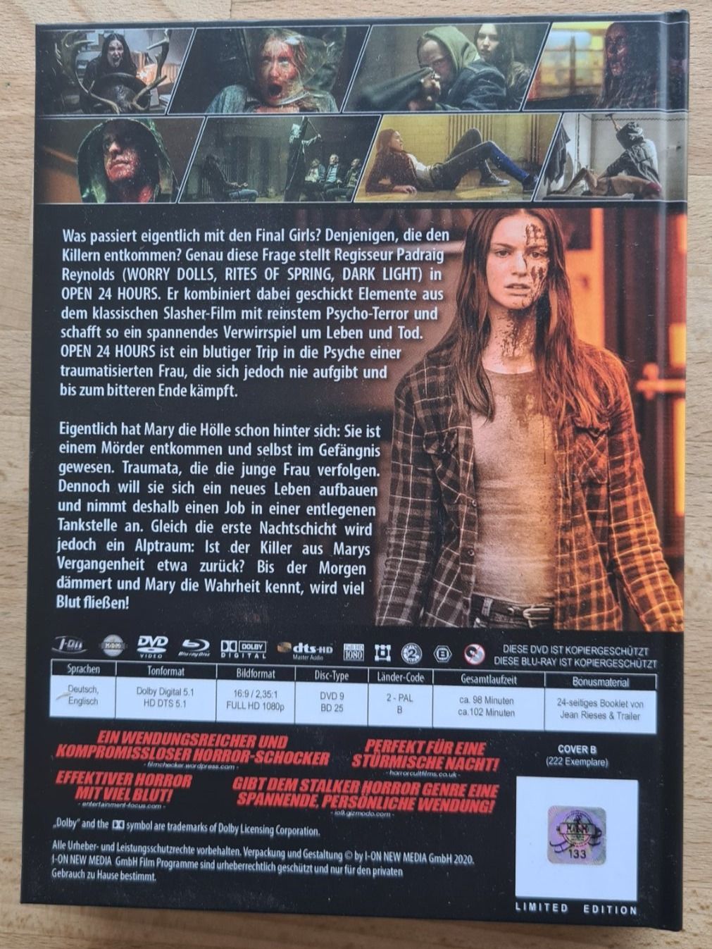 Alle DVDs: Open 24 Hours Mediabook UNCUT! – Neu (gemäss Beschreibung) aus Oberkirch LU von ThE_CoLLecTor666 1