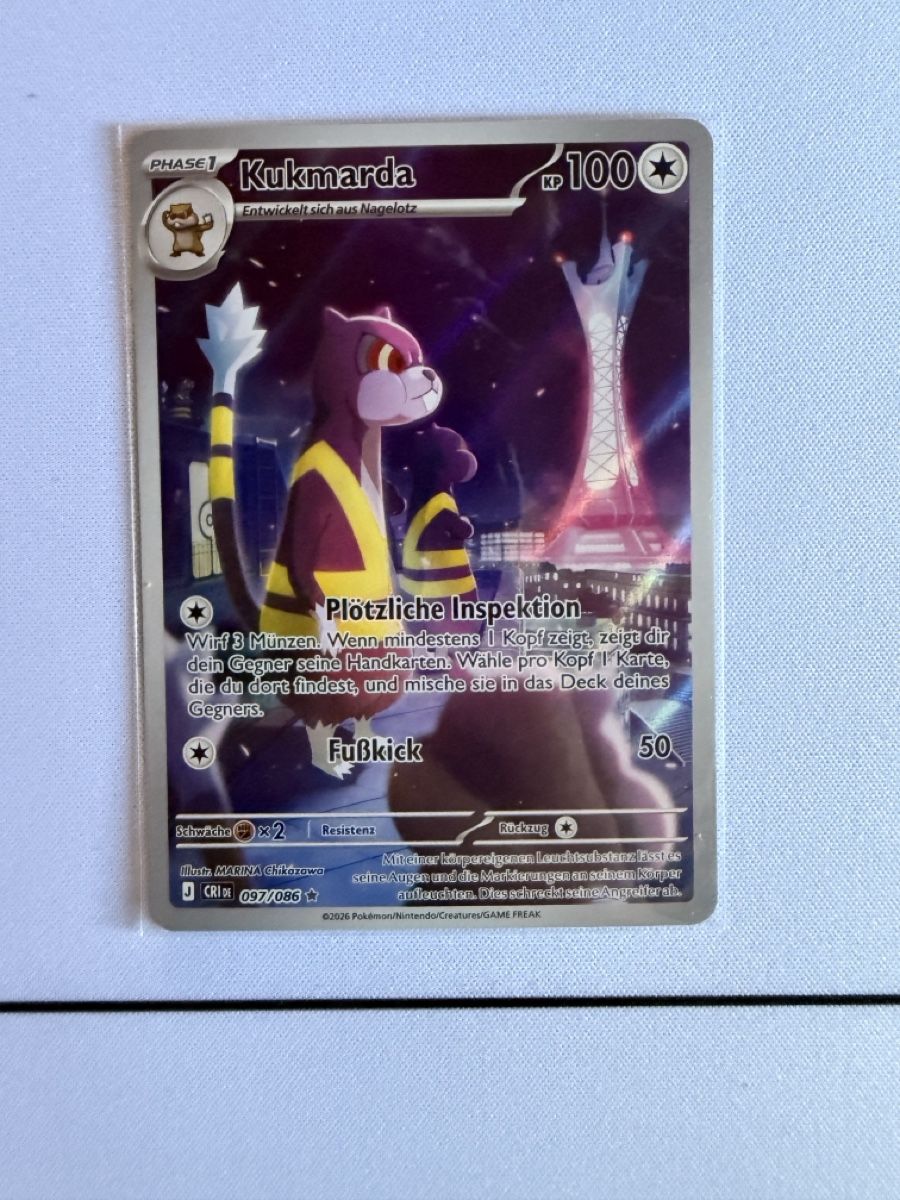 Pokémon Sammelbilder & Trading cards: Pokémon Kukmarda 097/086 – Neu (gemäss Beschreibung) aus Elsau von mintgreen1