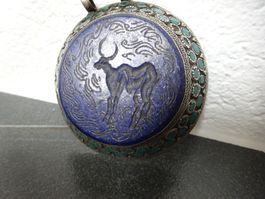Anhänger Amulett Siegel Lapislazuli