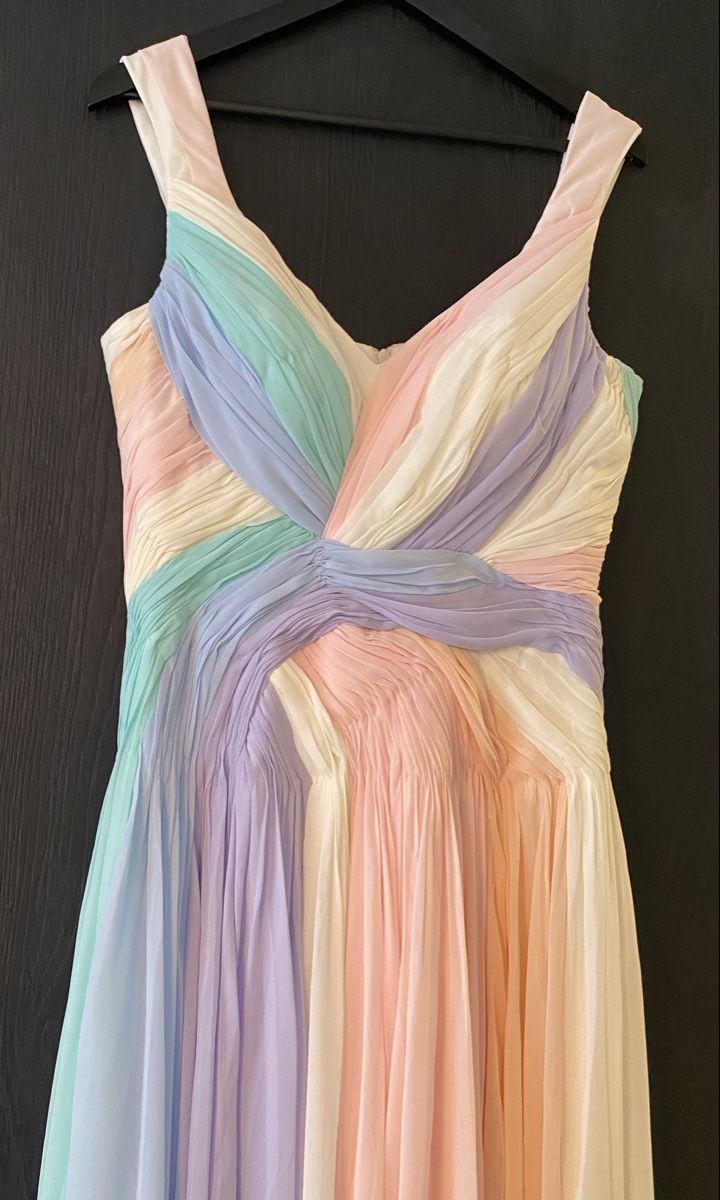 Vestiti: Pastellfarbenes Kleid Gr. 36/38 – Nuovo (secondo la descrizione) da Oberwil-Lieli venduto da yk___ 1