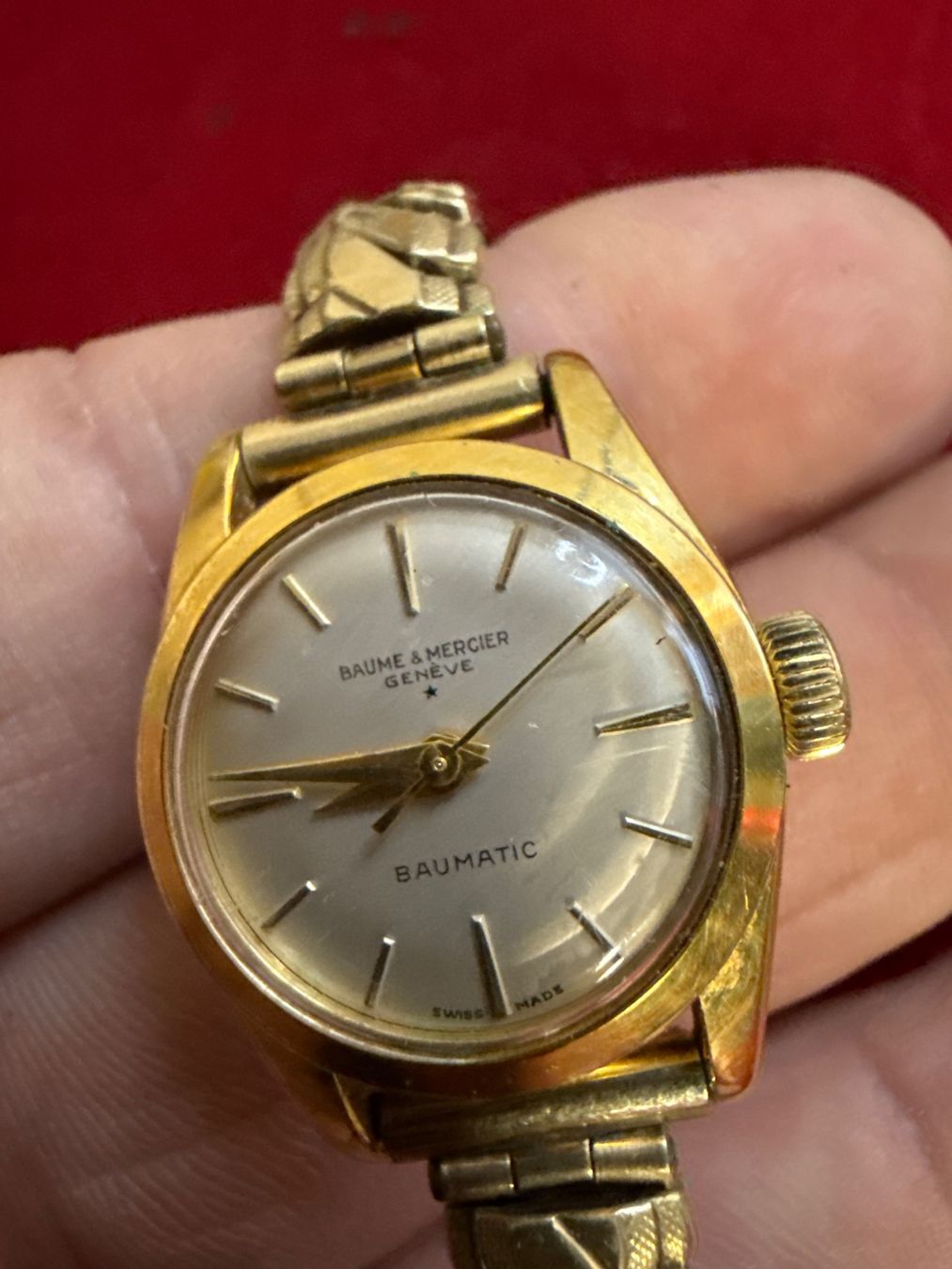 Baume & Mercier Orologi: Baume Mercier Baumatic 22 mm – Usato da Pfeffingen venduto da Allhandelklgwatches