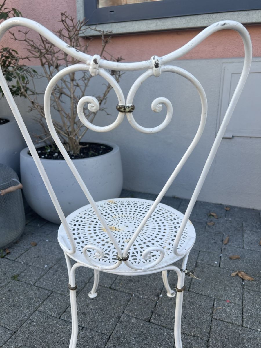 Stühle: Gartenstuhl Eisenstuhl Metallstuhl – Gebraucht aus Sirnach von dasrosahaus 5