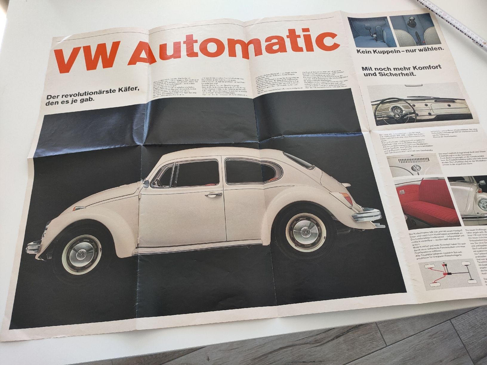 VW Dokumente: VW Automatic Käfer - Revolutionäres Modell der 60er Jahre – Gebraucht aus Gipf-Oberfrick von minini 3