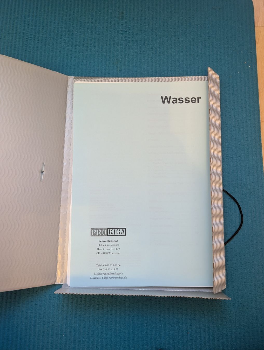 Bücher: ProKiga Themenmappe Wasser Lehrmittel – Gebraucht aus Dörflingen von Benito88 1