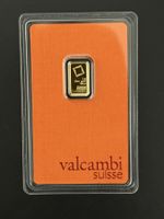 Goldbarren 1g Valcambi Suisse