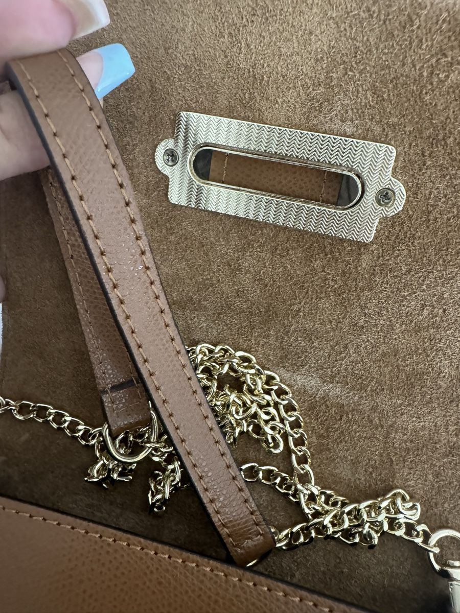 Borse da donna: Braune ECHT Leder Tasche – Nuovo (secondo la descrizione) da Winterthur venduto da axxgkc_123 5