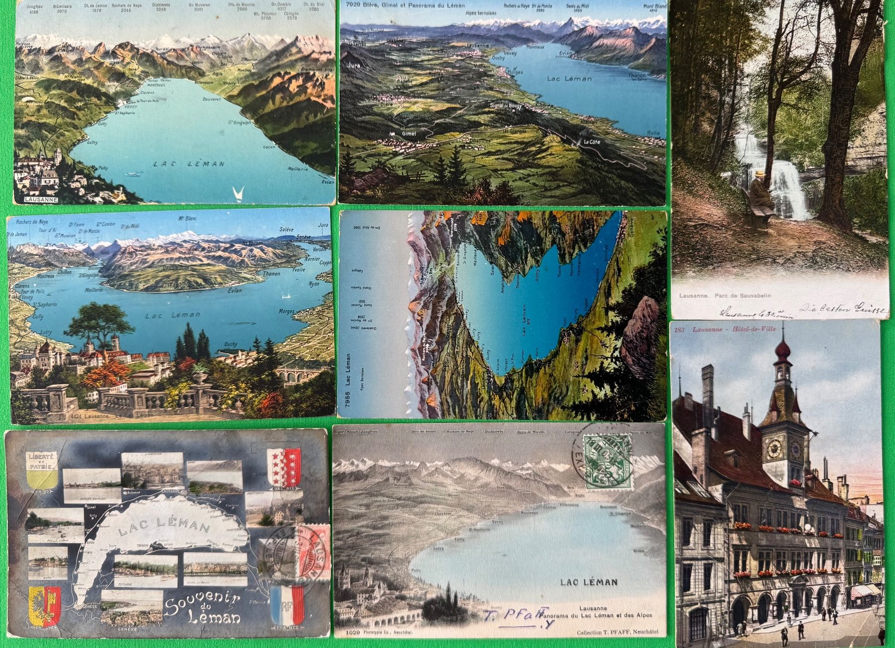Cartoline postali: Sammlung "Lausanne", alte Karten und Briefe – Usato da Olten venduto da Pjotr8 5