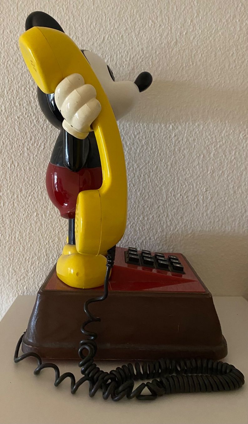 Telefoni: Mickey Mouse Telefon - Disney Nostalgie! – Usato da Zürich venduto da ves_w6wl 1