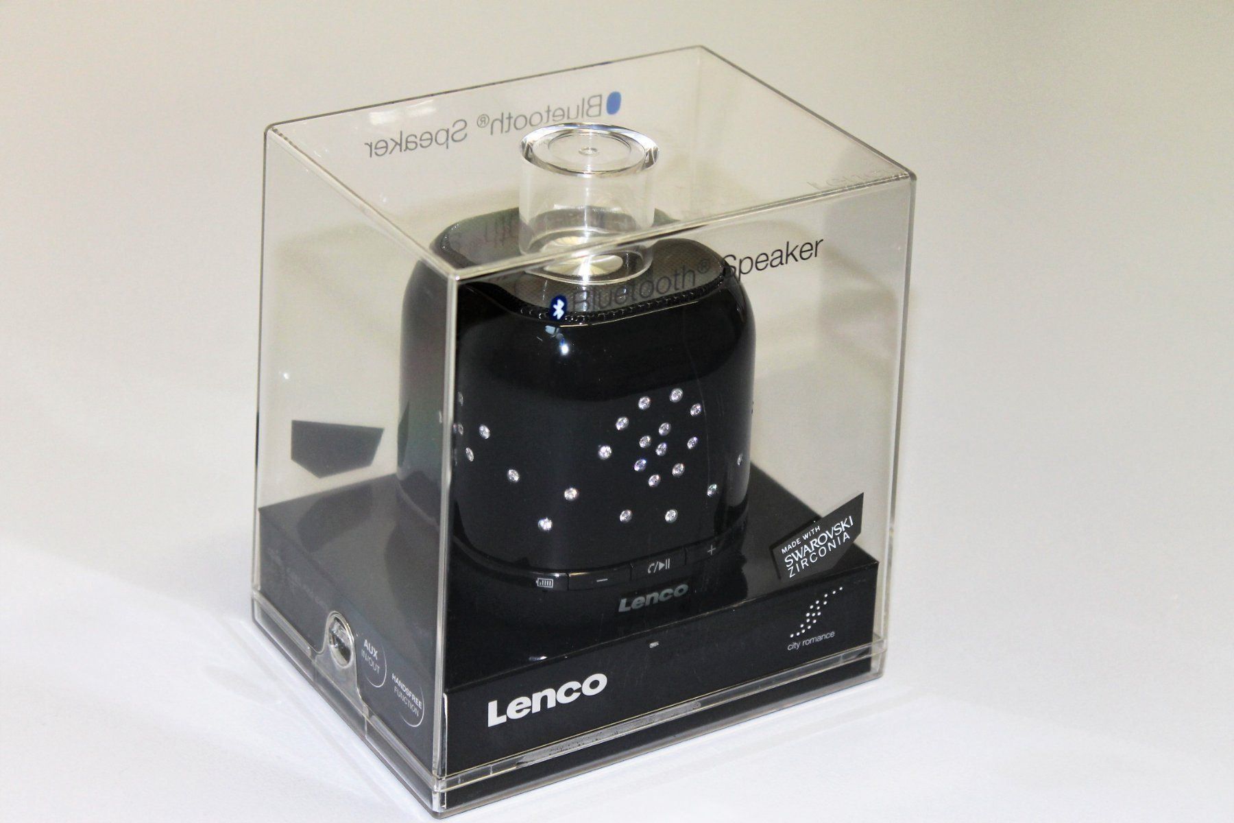Lenco Casse acustiche: Lenco BTSW-1 Bluetooth-LS mit Swarovski – Nuovo e nell'imballaggio originale da Hochdorf venduto da av-electronics 1
