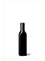 25x Öl-Flasche 250 ml „Castor“ (MIRON Violettglas)