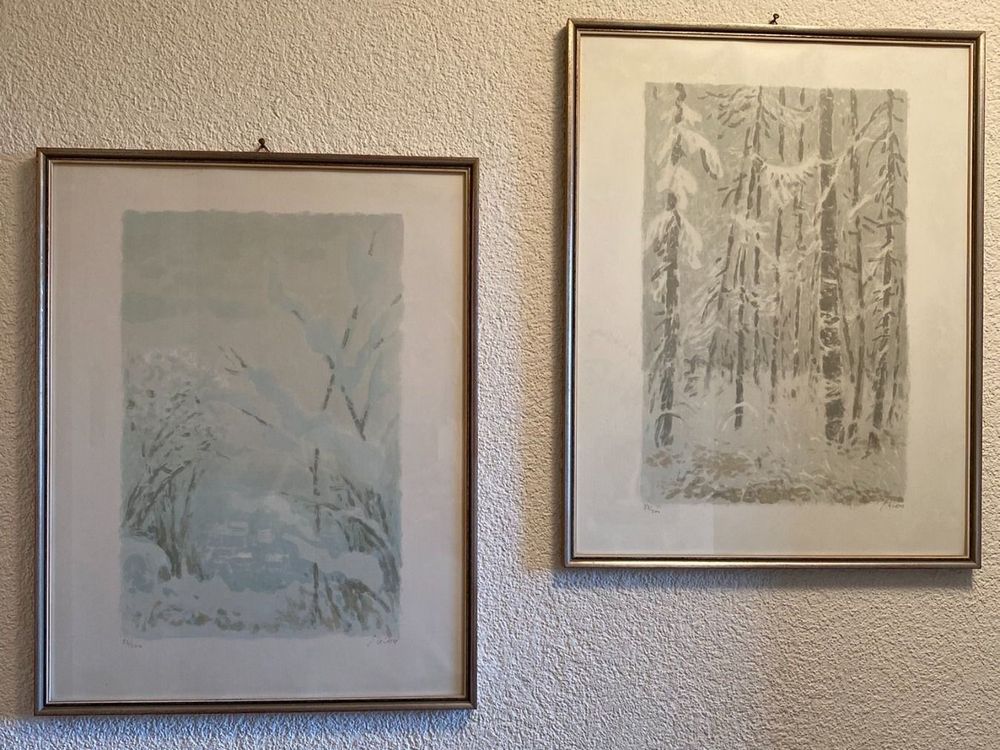 Set mit 2 Lithografien Leonhard Meisser Kaufen auf Ricardo