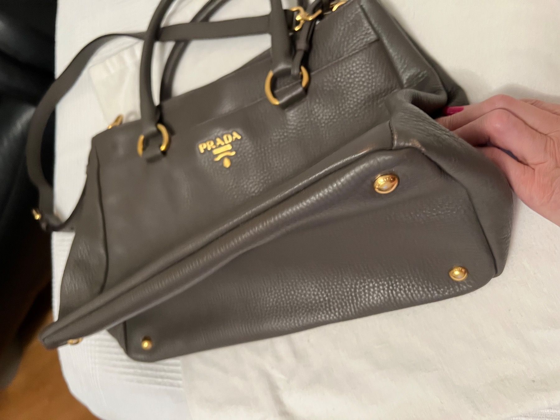 Prada Borse da donna: NEUWERTIG***ORIG. PRADA TASCHE**GRAU, SUPER GESCHENK*** – Nuovo (secondo la descrizione) da Zürich venduto da Ceca52 4