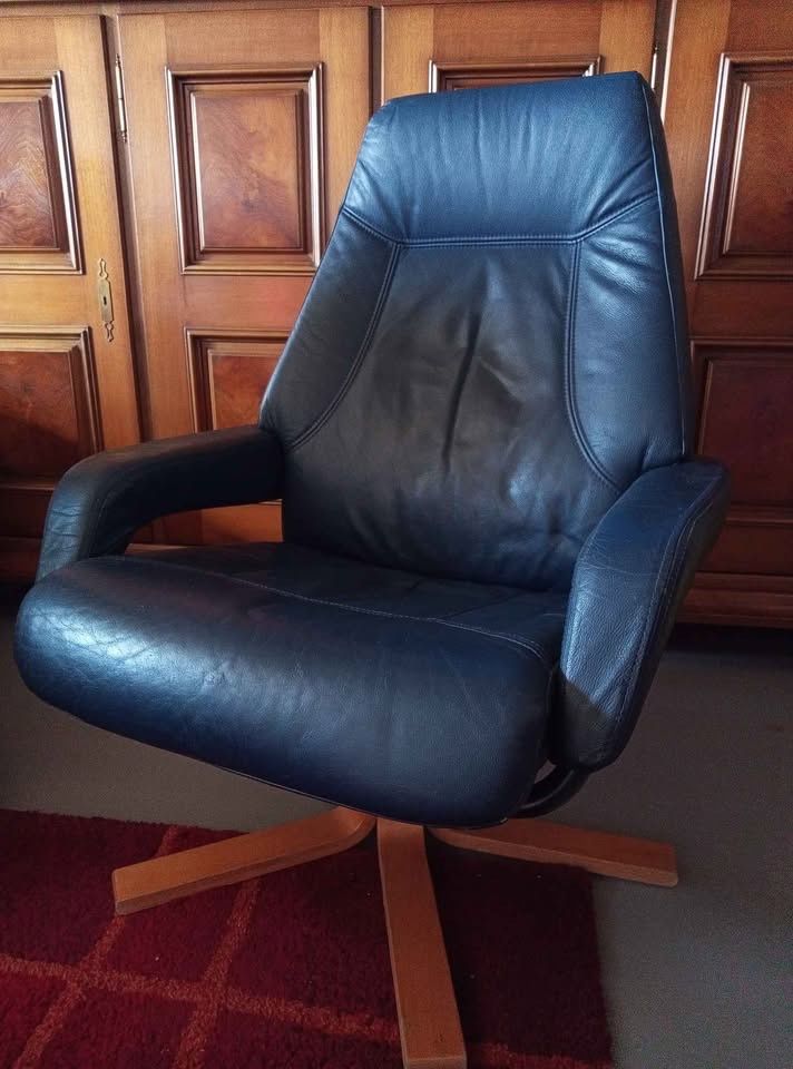 Poltrone: Fauteuil en cuire véritable – Usato da Bienne venduto da Daniel_Schader 2