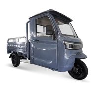 Cargo Hopper Elektro Fahrzeug mit Kippmulde und Kabine