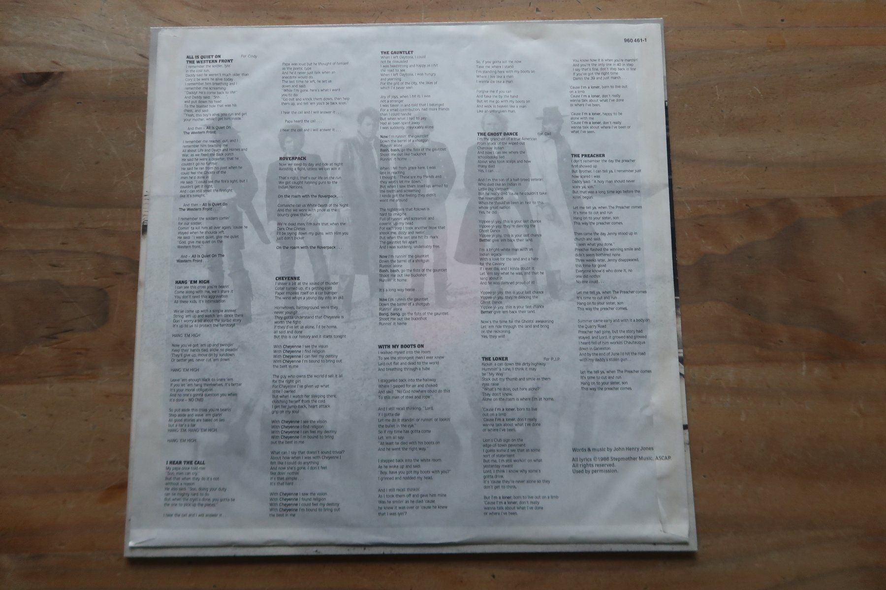 Dischi in vinile: THE UNFORGIVEN - ST - VINYL LP – Usato da Basel venduto da Patiscat 4