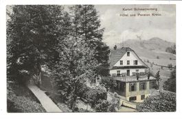 Kurort Schwarzenberg (LU) Hôtel und Pension Kreuz - 1912