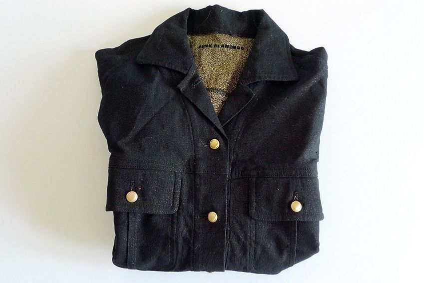 Giacche: Jacke / Blazer schwarz-gold – Nuovo (secondo la descrizione) da Zürich venduto da Supetar