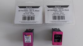 Neue Druckerpatronen HP 302 XL