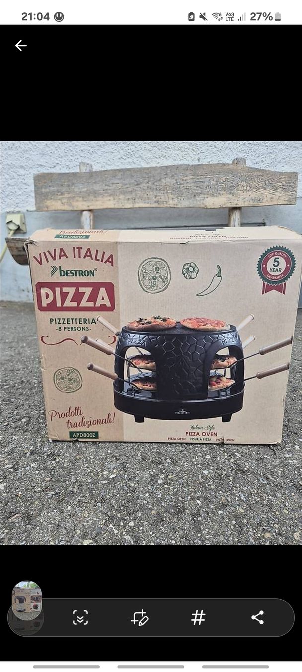Forni per pizza: Pizzaofen – Usato da Tuttwil venduto da mie_8cft