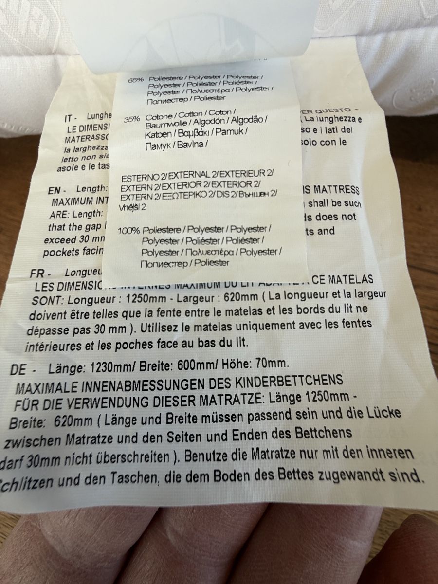 Chicco Materassi: Chicco Reisebett Matratze  – Usato da Oberhofen am Thunersee venduto da RH57 3