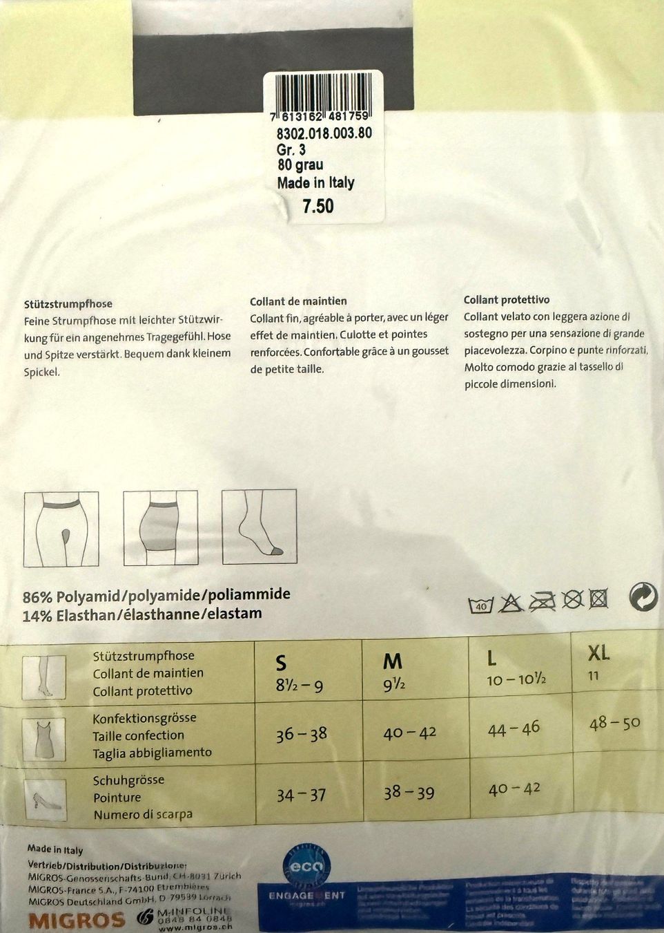 Strümpfe & Strumpfhosen: Strumpfhose Light Comfort – Neu und originalverpackt aus Menziken von chianti10 1