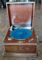 Antiker Grammophon Plattenspieler - Rarität!
