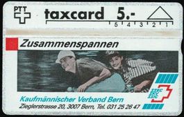 Taxcard 112L_11092 KV Bern ungebraucht