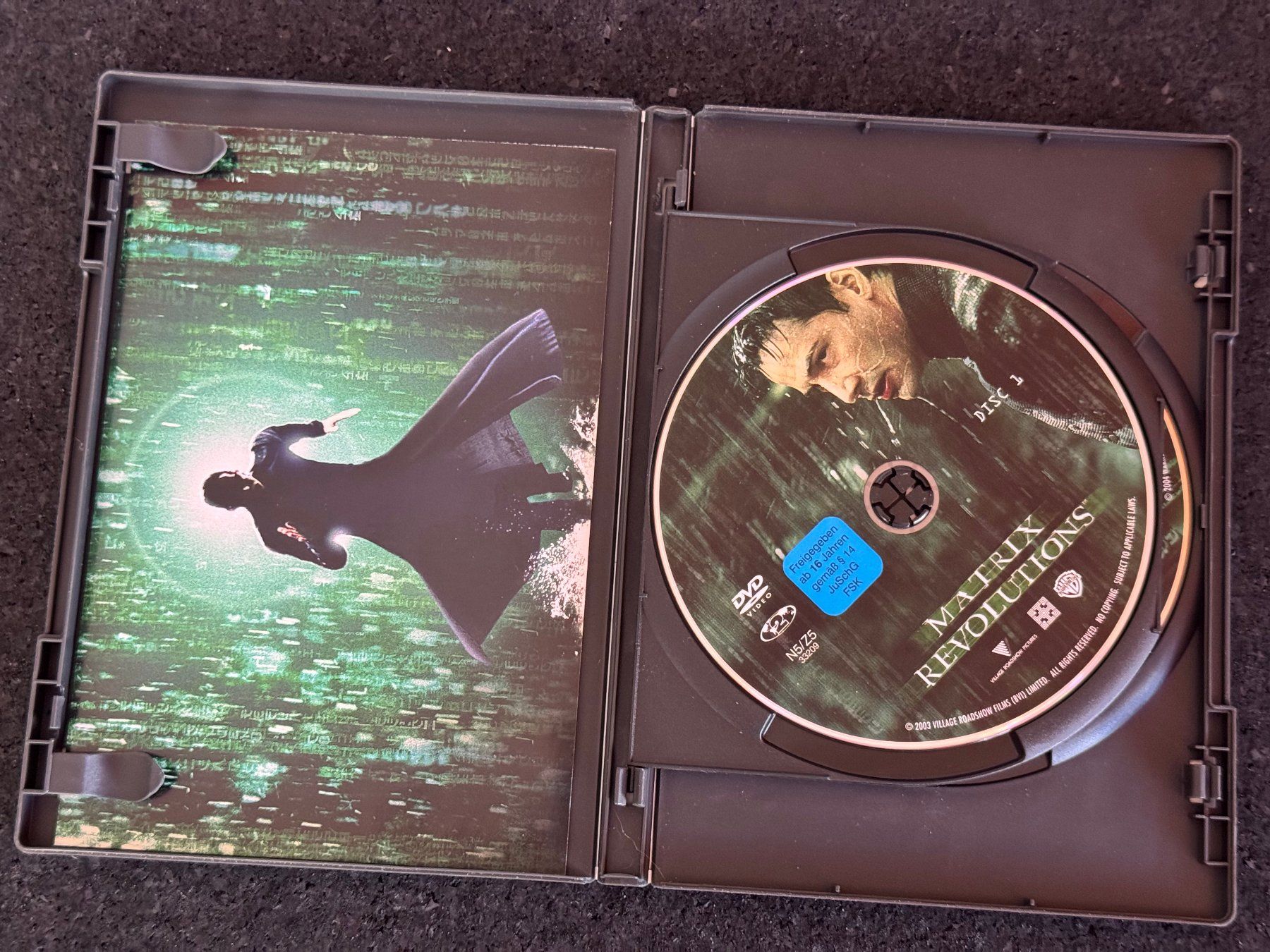 Tutti i DVDs: MATRIX REVOLUTIONS 2DVD Disc's Edition DE/EN – Usato da Fribourg venduto da tschjoly 4