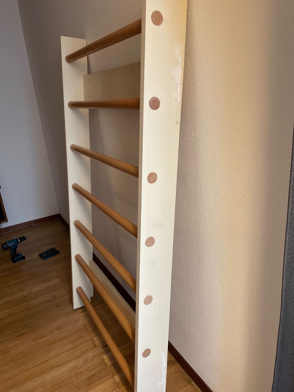Pareti & prese d'arrampicata: Sprossenwand eigenbau, h 177cm, b 99.5cm – Usato da Luzern venduto da gallner 1
