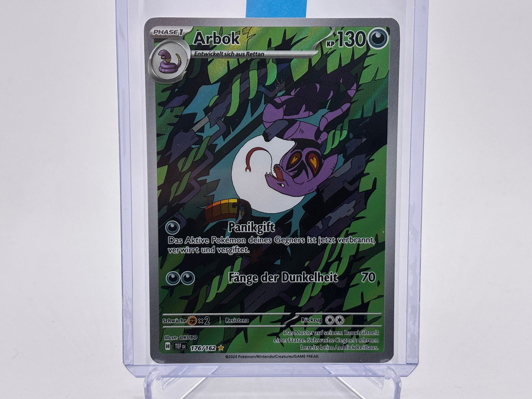 Pokémon Sammelbilder & Trading cards: Gewalten der Zeit - Arbok  (TEF 176) - DE – Neu (gemäss Beschreibung) aus Allschwil von Bullach