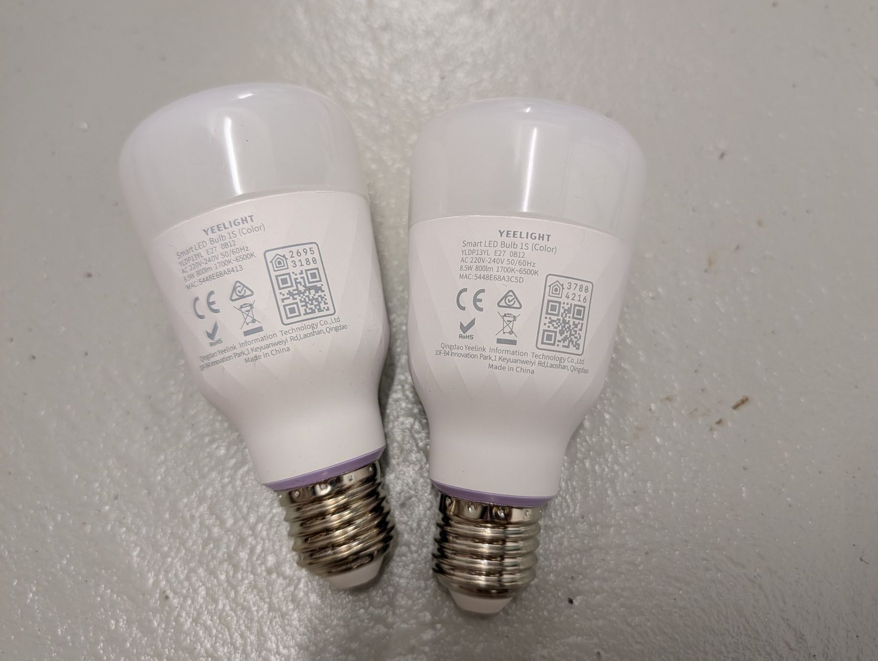 Xiaomi Lampade: Yeelight RGB LED Glühbirnen E27 2 Stk – Usato da Siglistorf venduto da julian-w 1