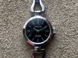 PRÄTINA Uhr Damen ca. 70er Jahre Handaufzug