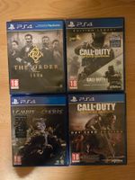 Lot#7 4 jeux vidéo pour console Sony PlayStation 4