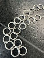 Silberkette Halskette Damenschmuck Gliederkette rhodiniert