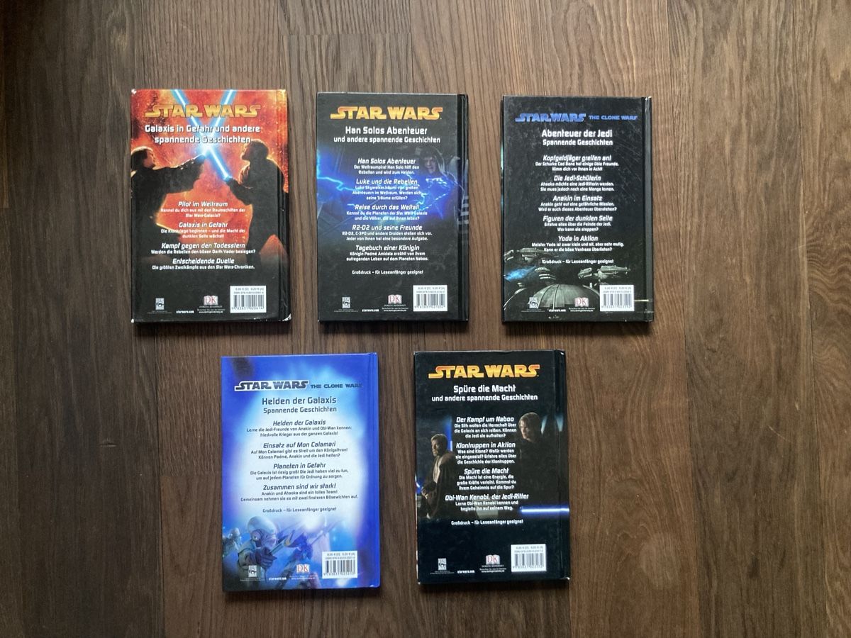 Bücher: Star Wars Kinderbücher 5 Stück  – Gebraucht aus Staad SG von sve_qt59 1