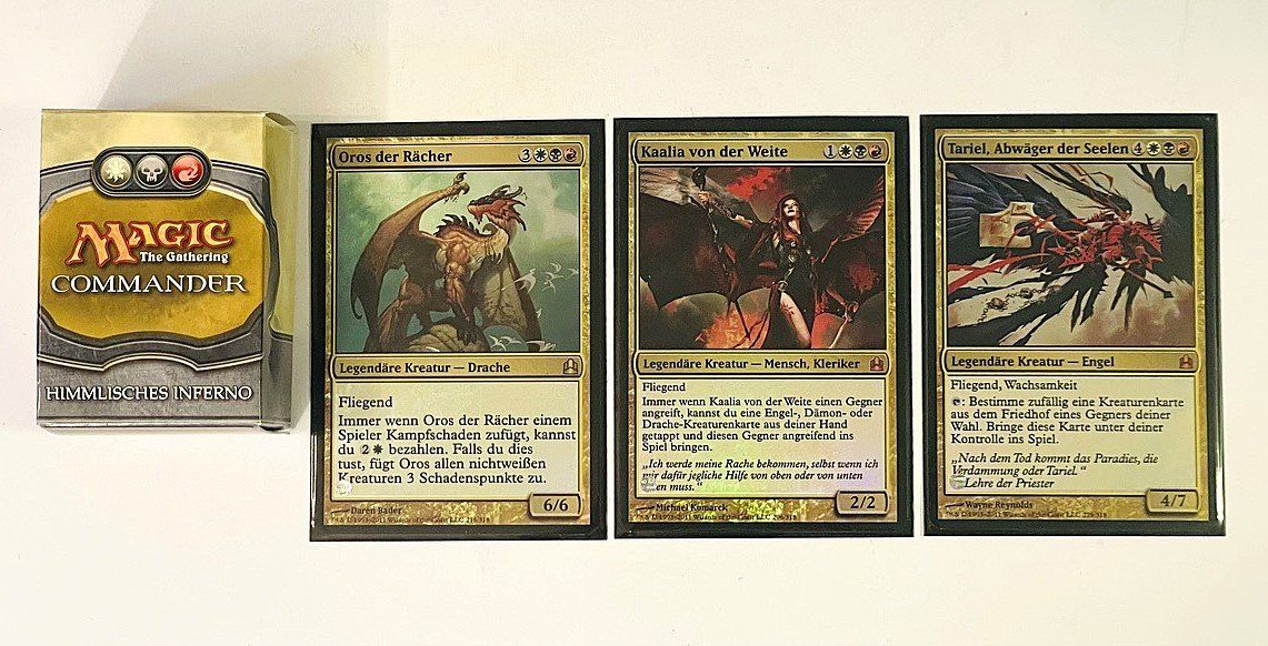 Magic The Gathering Sammelbilder & Trading cards: Magic The Gathering Commander Deck 2011 Himmlisches Infer... – Gebraucht aus Duggingen von nad_6yzh