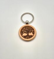 Schlüsselanhänger „Baum des Lebens“ aus Holz