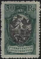 Liechtenstein 1921, Nr. 55 postfrisch **, 380.-