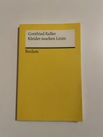 Gottfried Keller – Kleider machen Leute, Reclam, wie neu