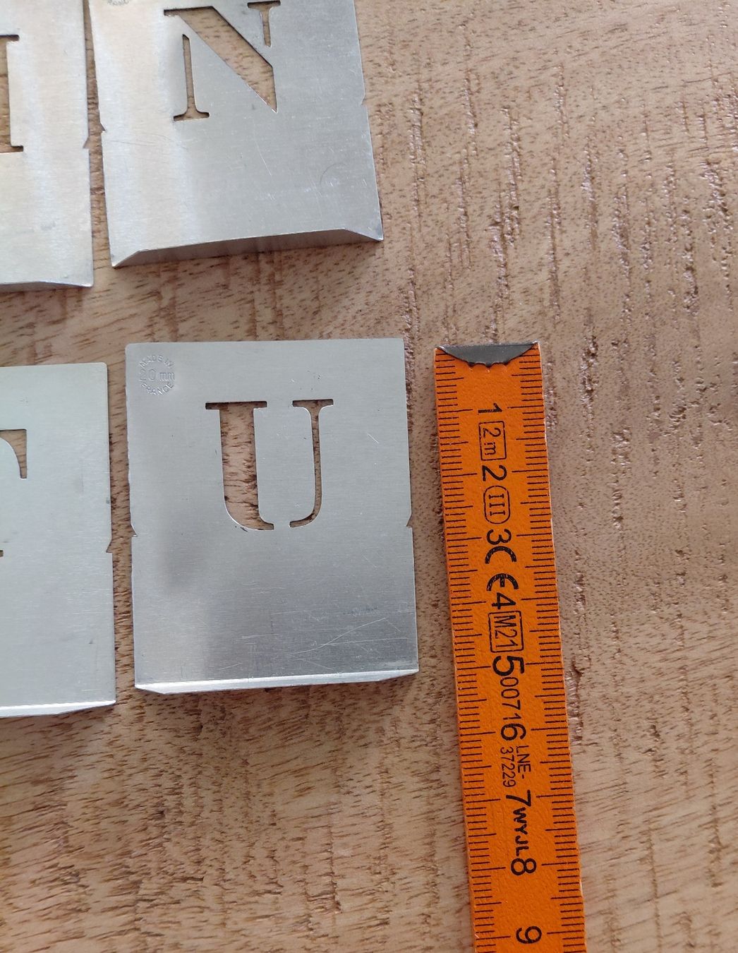 Schablonen: Schablonen Alphabet – Gebraucht aus Birsfelden von aer_q78f 1