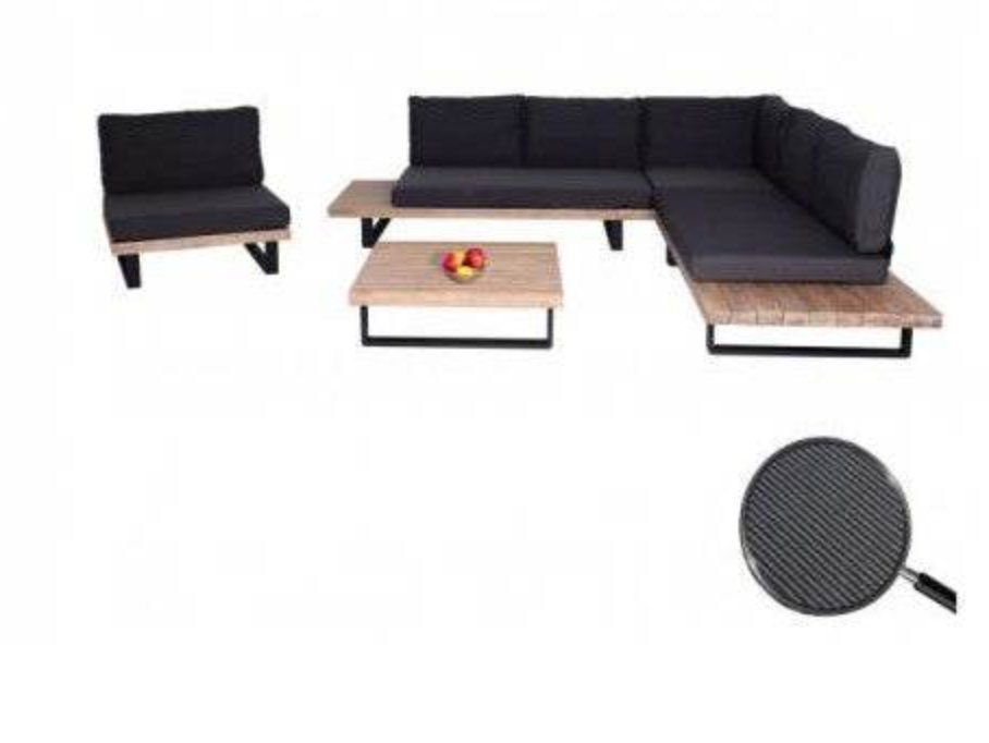 Divani: Garten-Garnitur mit Sessel Lounge-Set Sofa - Gratis Versand – Nuovo e nell'imballaggio originale da Kleinwangen venduto da meinwarenkorb.ch