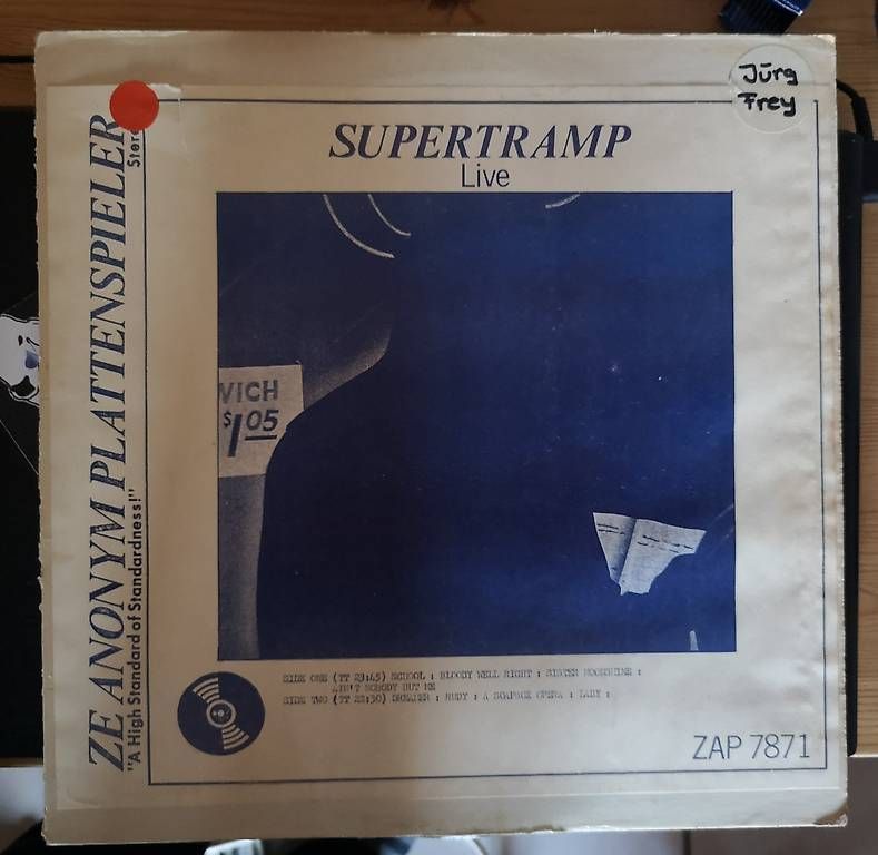 Dischi in vinile: Supertramp Rarität !! – Usato da Teufen ZH venduto da Frey2