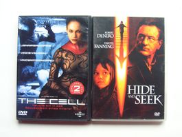 Hide and seek & The cell 2 DVD Filme -THRILLER Set