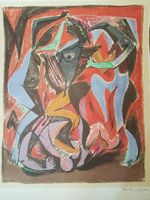 André Masson – „Orpheus“ Farblithographie, Euro Art
