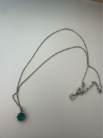 Swarovski Halskette mit blauem Stein