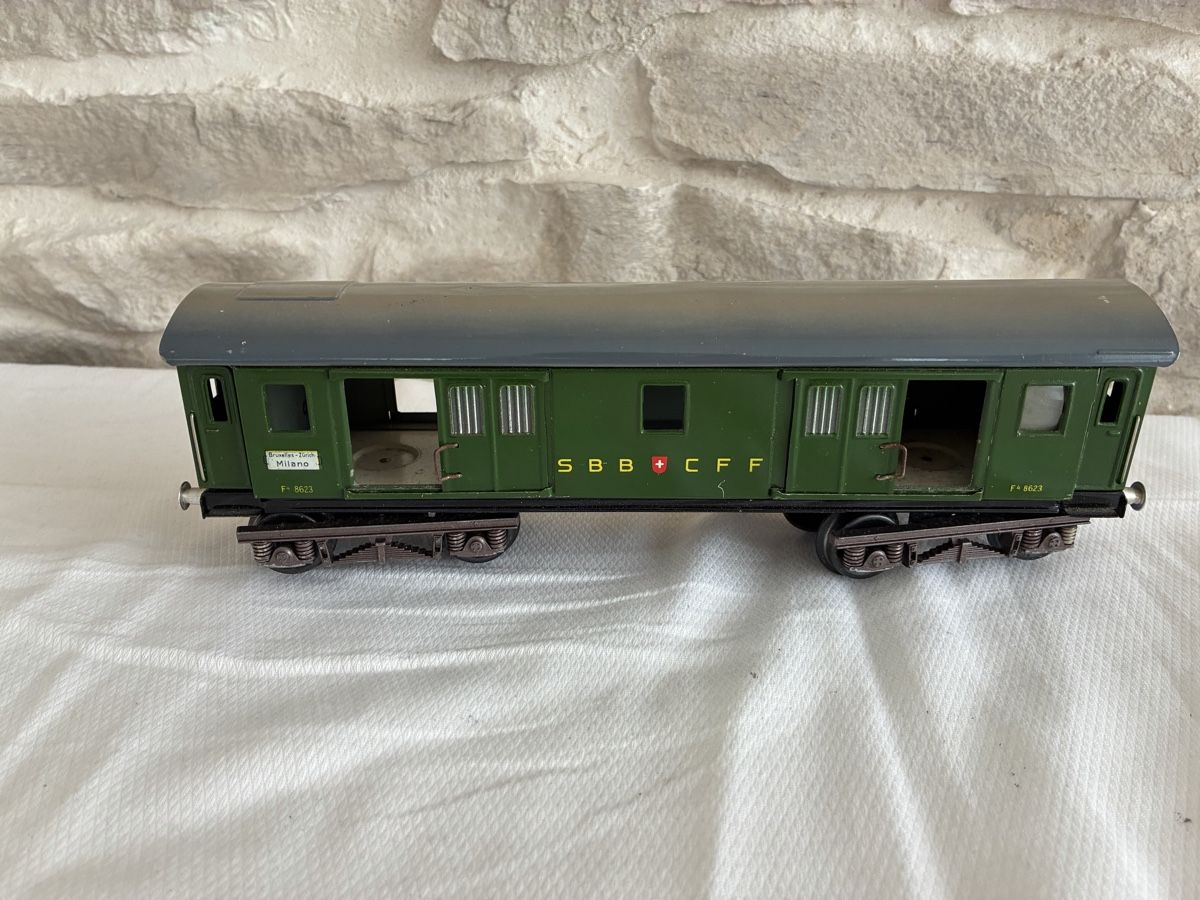 Buco Modellini di ferrovie: Gepäckwagen SBB CFF Buco – Usato da Buchs AG venduto da sasami01 1