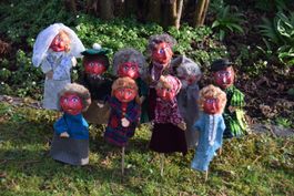 Handpuppen Familie, 10 Stück