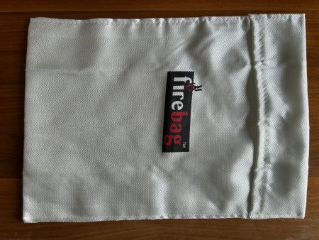 Feuerfeste Sicherheitstaschen (2 Stück) für Akkus; Firebag