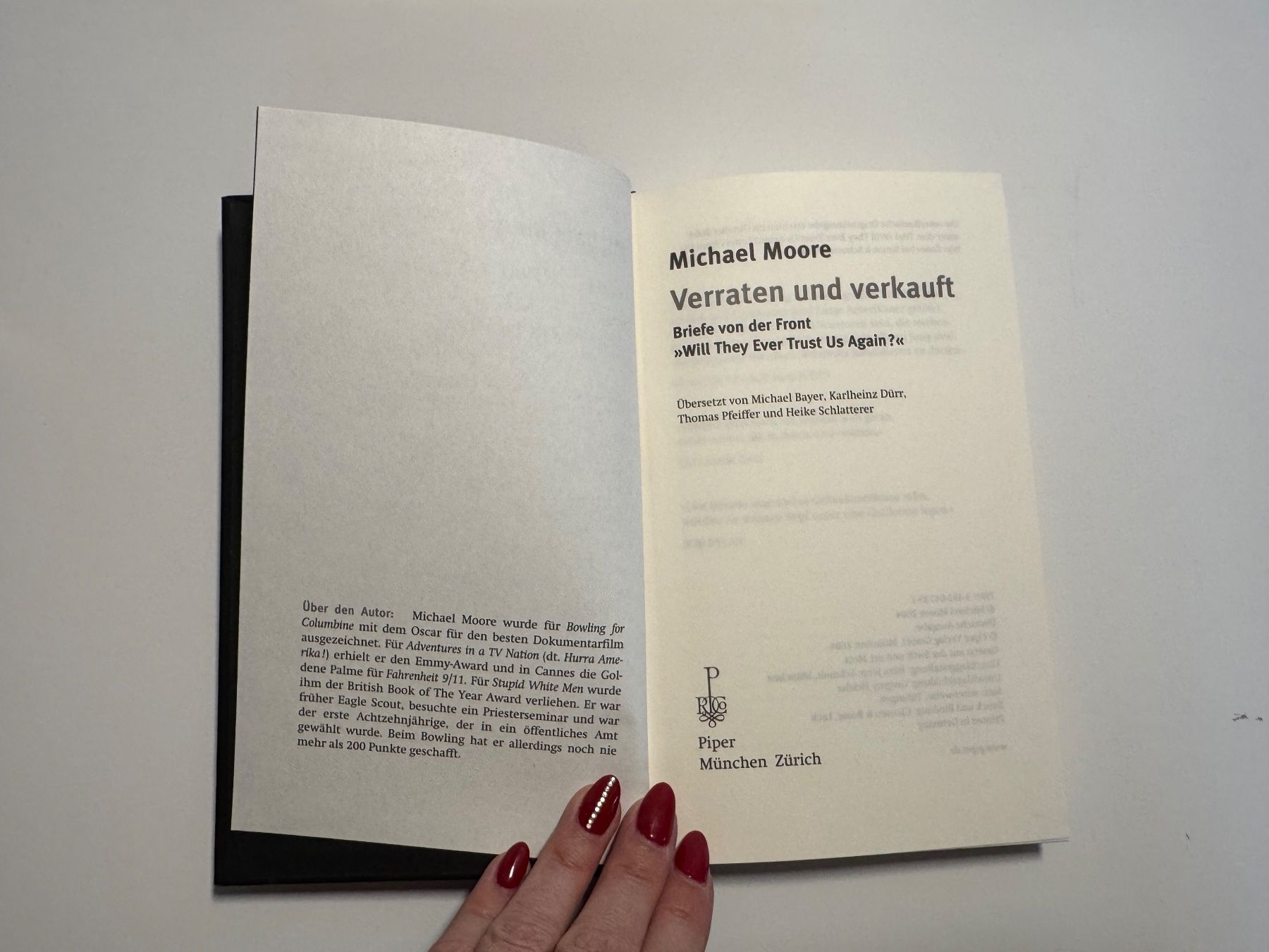 Libri: Buch: Verraten und verkauft, Michael Moore – Usato da Grosswangen venduto da Second_hand_paradise 1