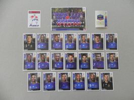 Panini Fussball EM 2008 France 26 Stück Nr. 332 - 357 Kompl.